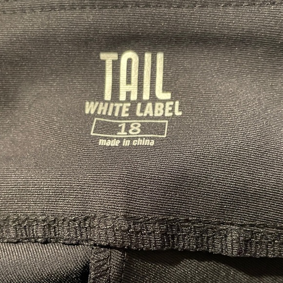 Tail White Label Plus Mulligan Golf Pants Size 18 New - Picture 9 of 9